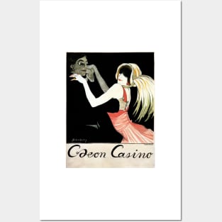 ODEON CASINO by Walter Schnackenberg 1918 Retro Ballroom Dancing Deutsch Art Posters and Art